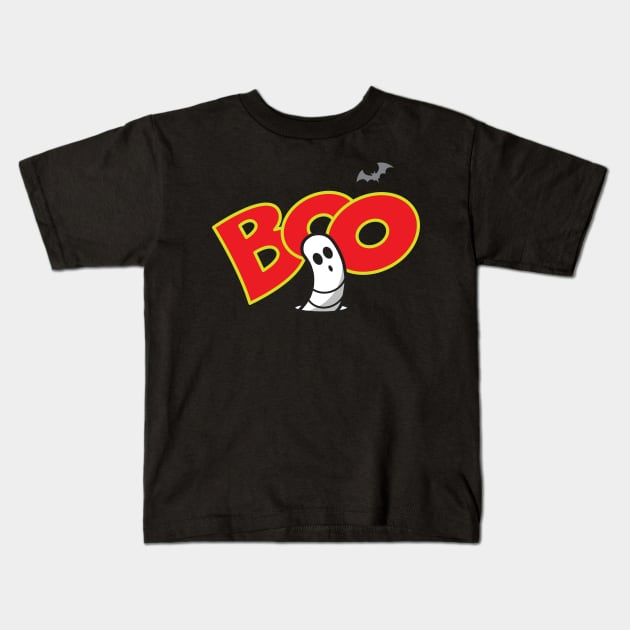 Boo Kids T-Shirt by RA1